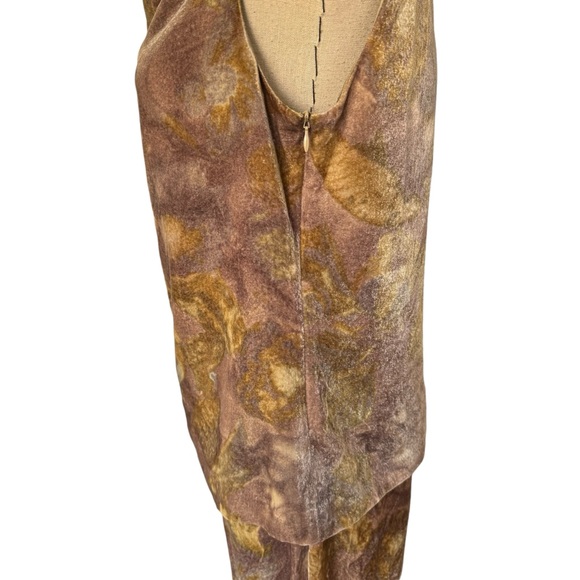 Vintage 90s Kenzo Velvet Cowl Neck Top and Low Rise Pants Matching Set - Picture 8 of 15